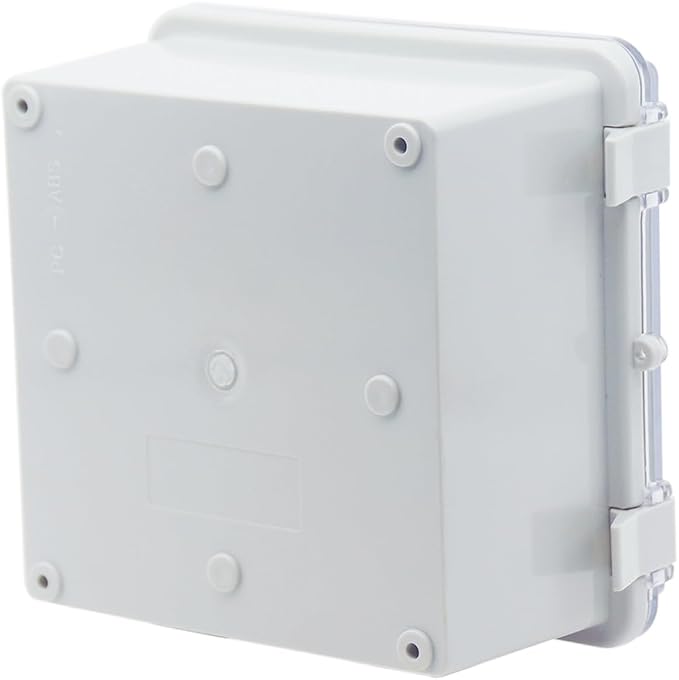 Junction Box, Hinged Clear Cover IP67 Waterproof ABS Project Box - Image 5