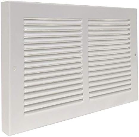 White Baseboard Return Grill by Imperial
