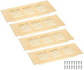 uxcell Air Vents Cover, Rectangle Louvered Ventilation Grille by uxcell