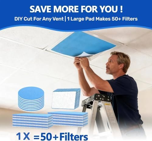 Air Vent Filters, MERV 8 Electrostatic Air Vent Filter - Image 4