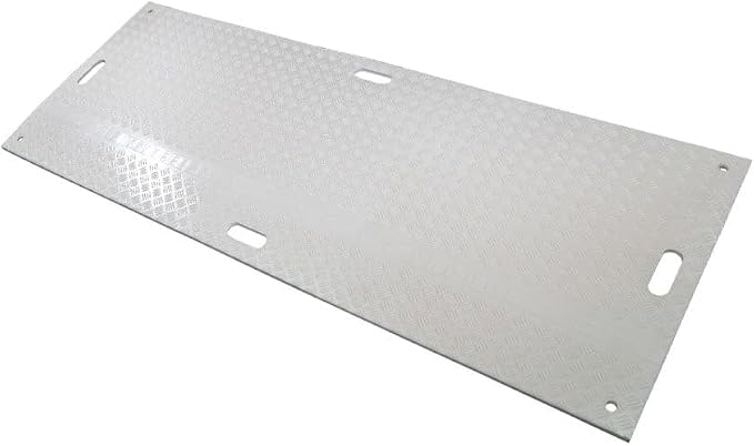 4' x 8' White Ground Protection Mats by MyteeProducts