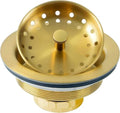 LQS Kitchen Sink Drain Assembly, Sink Drain Basket Strainer 304 Stainless Steel by LQS