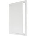 12" x 16" White ABS Plastic Plumbing Access Panel by ECOPROVENT