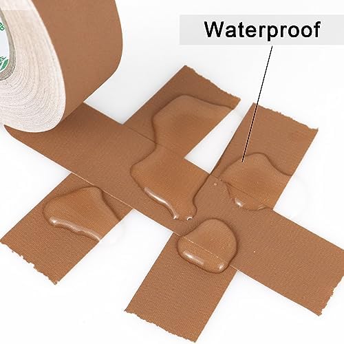 BOMEI PACK Brown Gaffer Tape, Matte Non-Reflective, 1inch x 30yds No Residue - Image 6