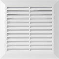 White 5'' Inch Ventilation Grille by ECOPROVENT