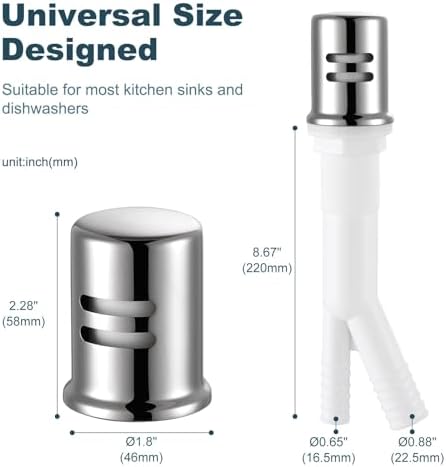 Dishwasher Air Gap Cover, Dishwasher Air Gap Cap - Image 6