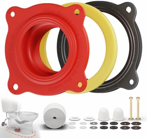 MENNTY Wax-Free Elastic Toilet Seal Kit by MENNTY