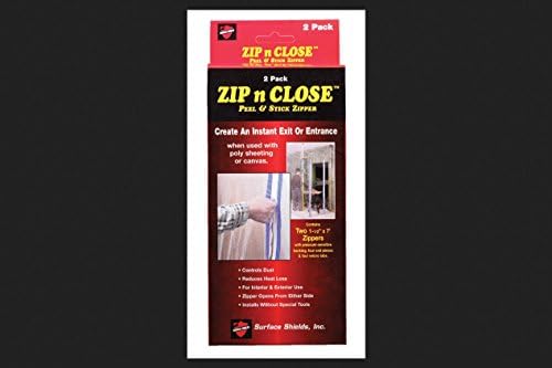 SURFACE SHIELDS Zip N Close Surface Protection 4 in. x 1.5 in. W x 7 ft. L by Unknown