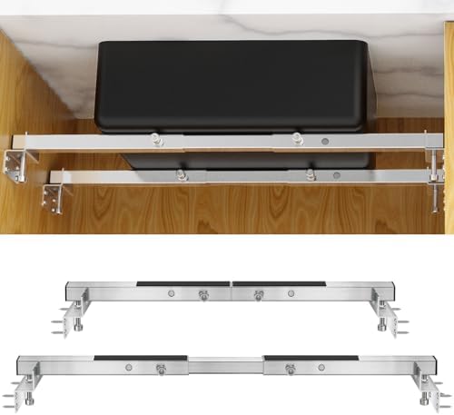 Undermount Sink Brackets, 20-31.5″ Adjustable Undermount Sink Support Brackets by Foozet