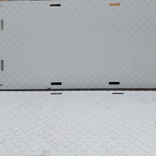 Neo-Pure HDPE White Ground Protection Mat, Heavy-Duty Construction Support Mat - Image 3