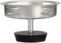 EZ-FLO Rubber Flat Bottom Replacement Basket, 3-1/2 Inch Diameter, Stainless by EZ-FLO