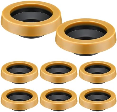 Marsui 8 Pack Toilet Wax Ring Seal Gasket 3-4 Inch by Marsui