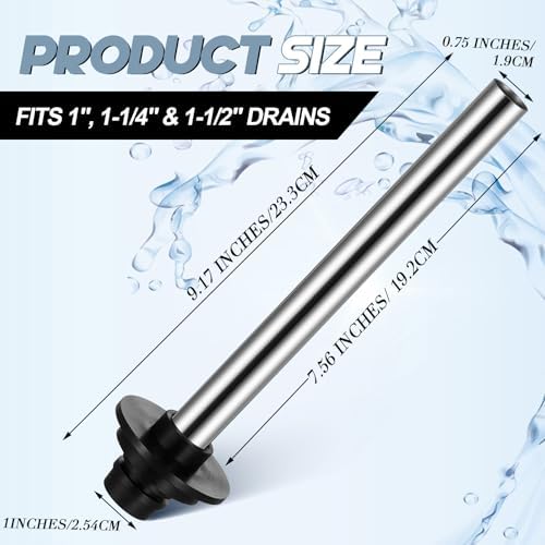 Tandefio 1 Pcs Stainless Steel Sink Overflow Pipe Stopper - Image 2