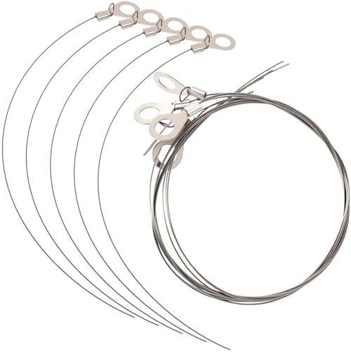 5 Pcs Soap Cutter Replacement Wires, 17.5"×0.4" by Incinkod