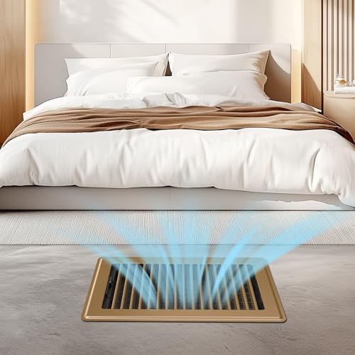 Floor Register 6x10, Heavy Duty Steel Vent Covers - Image 4