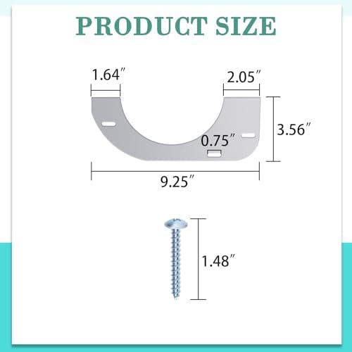 490-11322 Heavy-Duty Zinc Plated Floor Support - Image 7