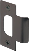 Prime-Line E 2568 Solid Brass Standard T-strike Door Strike Plate, 2-1/8 in. by Prime-Line