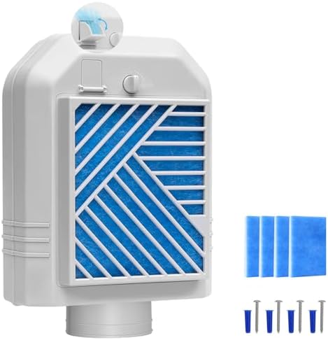 Indoor Dryer Vent, Indoor Dryer Vent Kit NO WATER Designed Safty Reminder by DryerVentIndoor