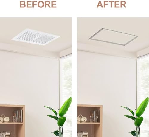 6x12 Inch Steel Recessed Flush Wall Vent Cover - Image 4