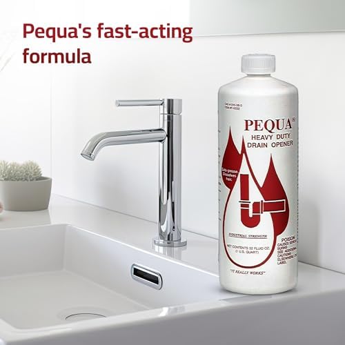 PEQUA INDUSTRIES Pequa Heavy Duty Drain Opener, Fast-Acting Formula, Industrial - Image 6