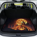Moon Halloween Pumpkins Liner 29"x39" by Darisoco