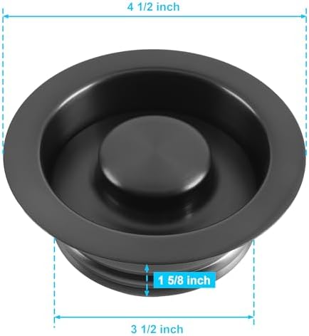 LQS Kitchen Sink Garbage Disposal Flange and Sink Stopper, fit 3-1/2 Inch - Image 5