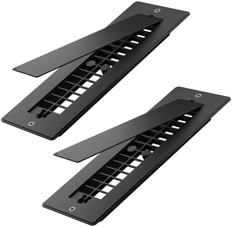 Safoner Aluminum RV Floor Vent Cover 2"x10", Camper Essential Accessories by Safoner