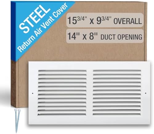 Return Air Grille HVAC Vent Cover by Hoovate