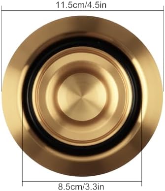 Sink Garbage Disposal Flange and Stopper, Universal Flange Fit 3-1/2 Inch - Image 2
