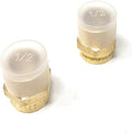 Cascada Lead-Free Brass Adapter, G Thread British BSPP Male to NPT Female |) by CascadaShowers