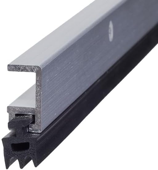 Soundproofing Door Weather Stripping, Aluminum Compression Seal Kit - Image 2