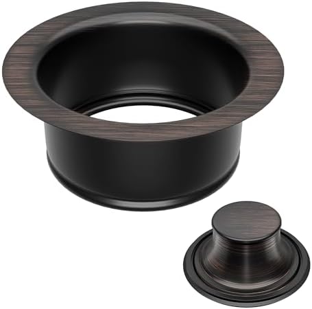 Garbage Disposal Flange and Stopper by Exakey