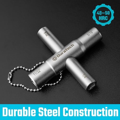 DURATECH 4 Way Sillcock Key, for Valve, and Spigots - Image 3