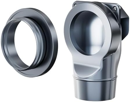 Magnetic Dryer Vent Coupling, 4-Inch Dryer Vent Connector by VOXWELLY
