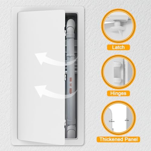 Suteck Access Panel for Drywall 14 x 29 Inch, Ceiling&Plumbing Access Door - Image 6