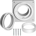 Dryer Vent Connector Kit, Dryer Vent Wall Plate by Senshare