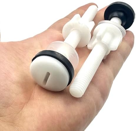 2PCS Toilet Water Tank Plastic Fixing Bolt Screw - Image 3