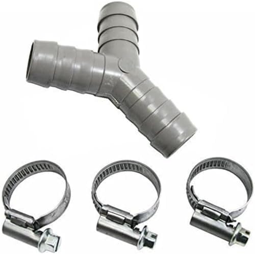First4Spares Universal Dishwasher Pipe Tube Y Piece Drain Hose Connector And by First4spares