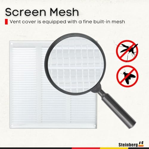 Steinberg14 White Vent Cover 10x10 - Image 3