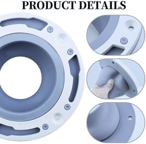 Bitray Silicone Toilet Flange Repair Universal Toilet Flange Replacement - Image 4