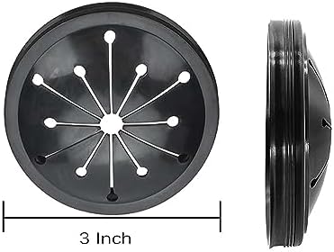 3 Inch Garbage Disposal Splash Guard Collar Sink Stopper Universal Rubber Food - Image 2