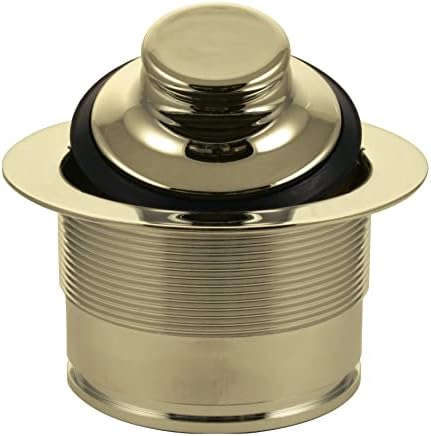 Westbrass D2105-01 3-1/2" EZ-Mount Brass Kitchen Sink Waste Disposal Drain - Image 3