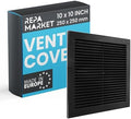 Repa Market 10 x 10 Inch Black Square Air Vent Cover by RepaMarket