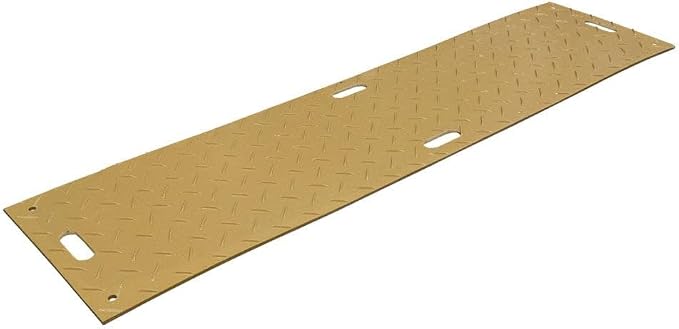 2' x 4' Ground Protection Mats w/Double Sided Diamond Plated Tread Design by MyteeProducts