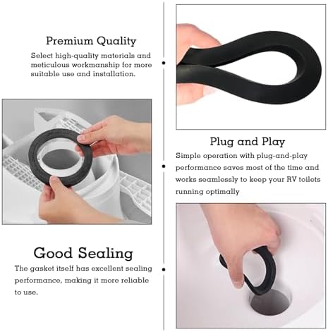 385311652 RV Toilet Seal & 385311658 RV Toilet Flush Seal Kit - Image 3