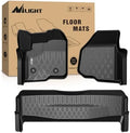 Nilight TPE Floor Mats for Ford F250 F350 F450 SuperCrew Crew Cab by Nilight