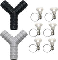 2 Pcs Universal Y-Shaped Washing Machine Hose Splitter, Fit by FUATY