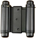 Self Closing Double Action Spring Door Hinge Saloon Matte Black 3 Inch by HingeOutlet