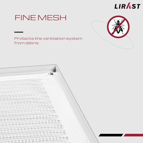 14x4 Vent Cover with Built-in Screen - Image 3