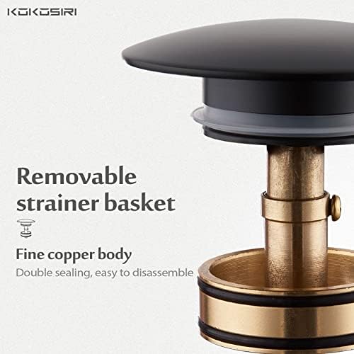 KOKOSIRI Pop Up Sink Drain - Image 3